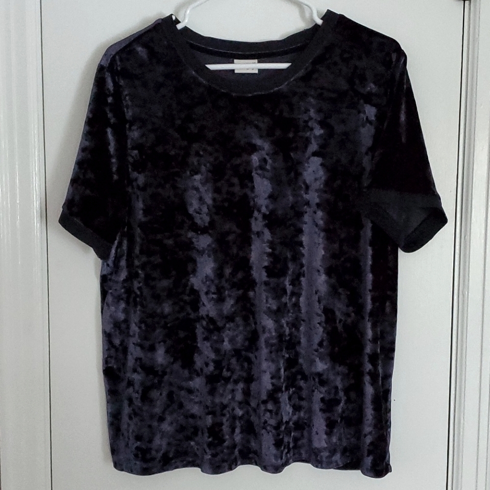 A New Day Velvet Top